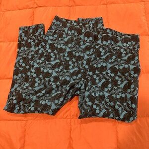 💛 2/$25! Torrid Black and Blue Skull Patterned Leggings